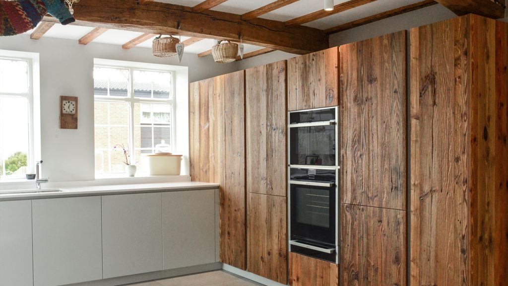 Eco Kitchen Design - Reclaimed Wood