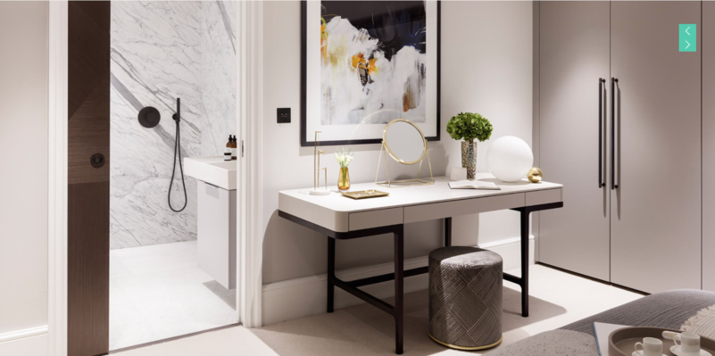 Luxury dressing table